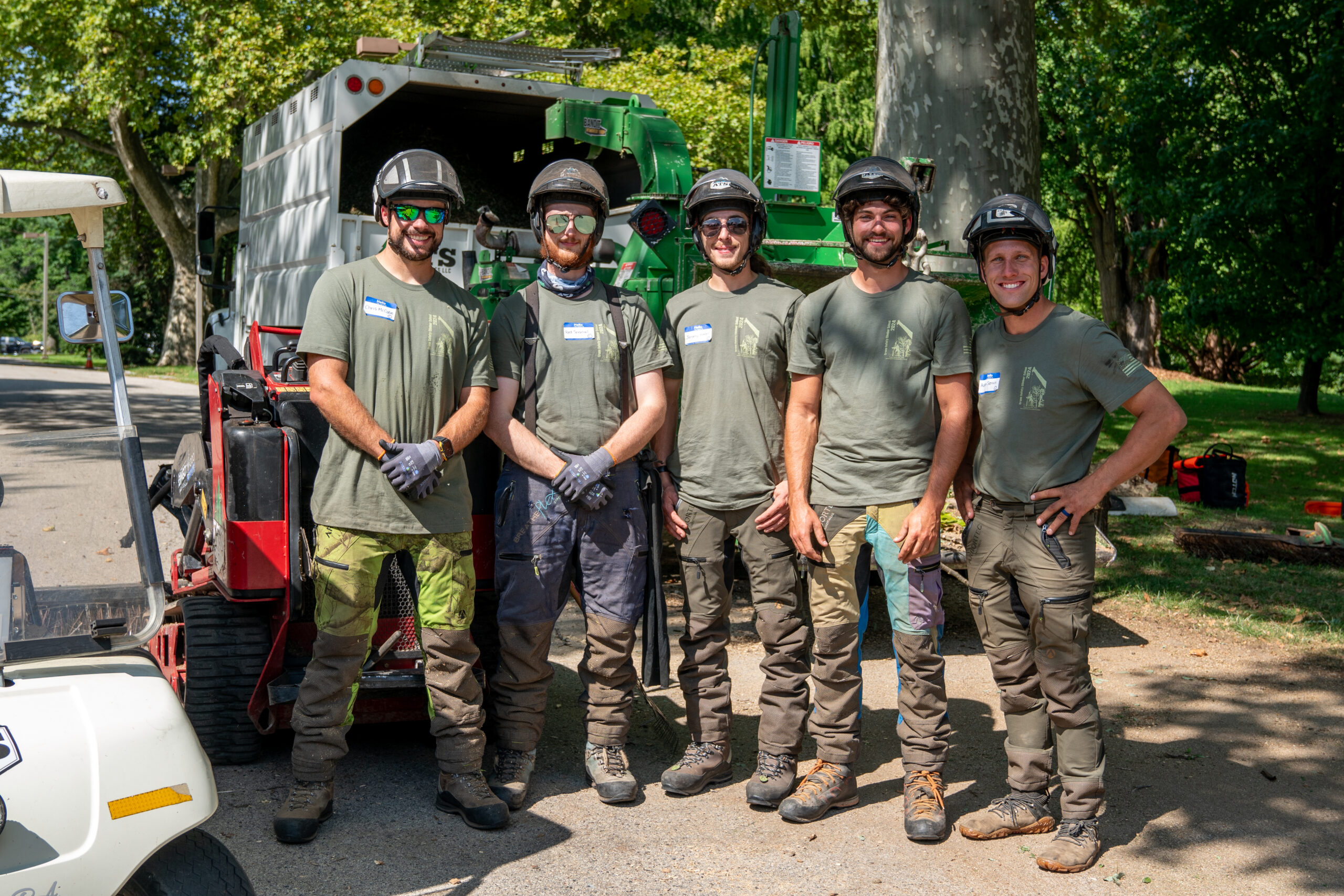 Team Members Group Photo | Expert Tree Removal Services in Perkasie | ATS Tree Services